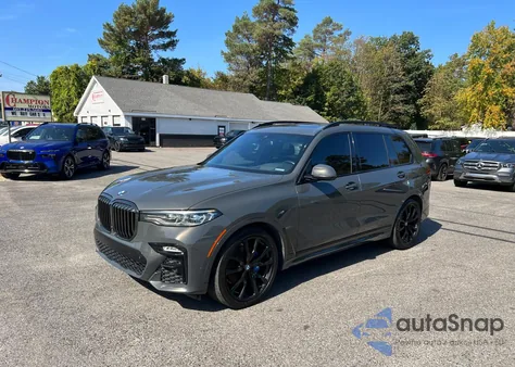2022 BMW X7 xDrive40I из США, поврежденный, VIN 5UXCW2C0XN9L30670